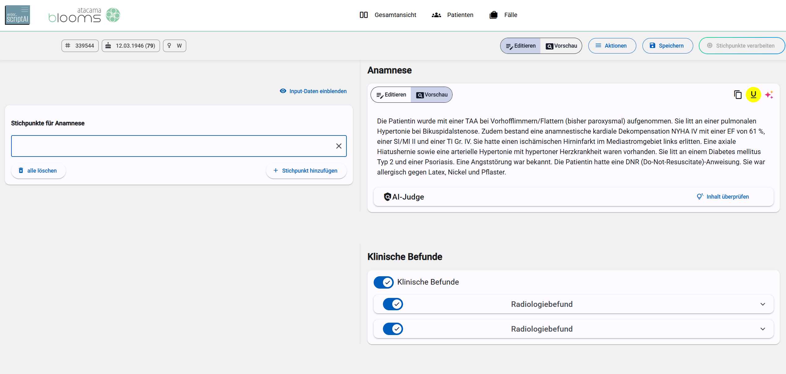 KI-Sprachverarbeitung Visualisierung